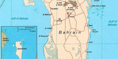 نقشه از بحرین نقشه راه یاب