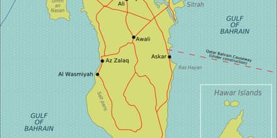 بحرین پارکینگ فرودگاه بین المللی نقشه