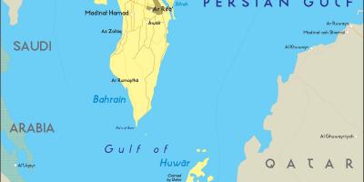 نقشه از بحرین آفلاین