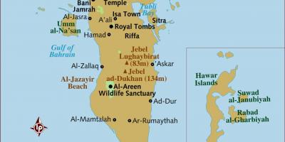 Al بحرین نقشه